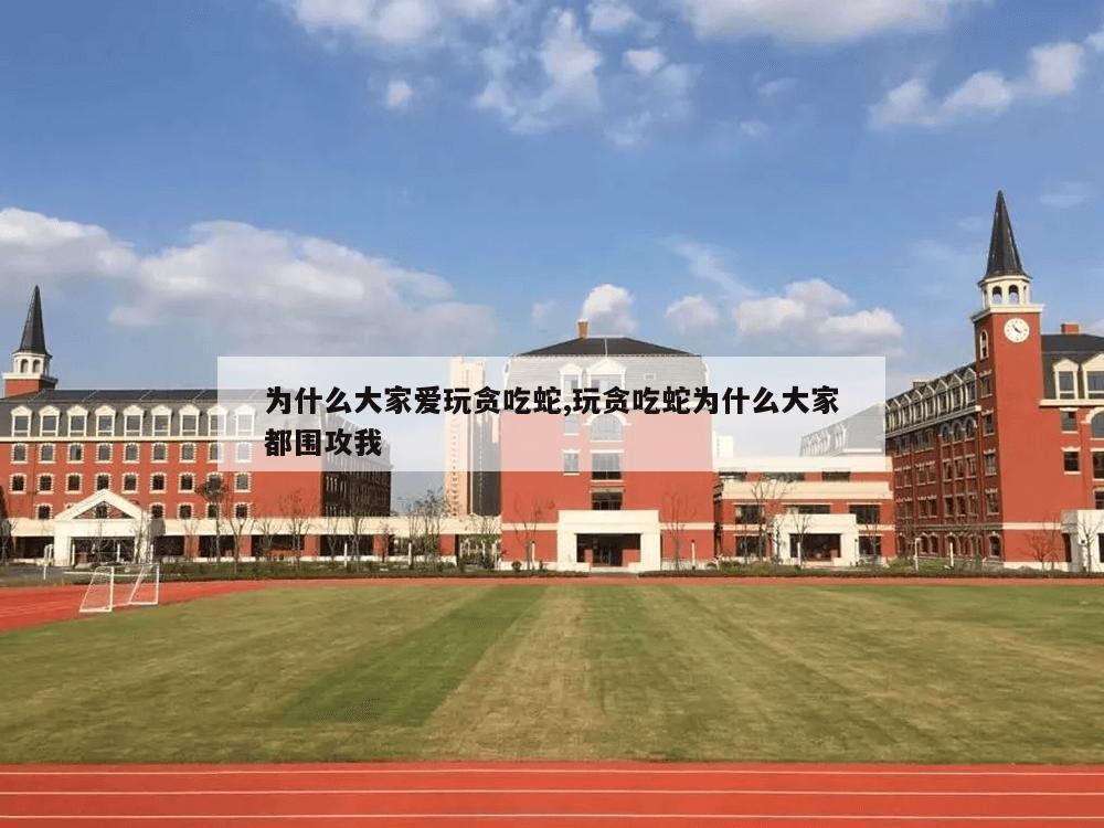 为什么大家爱玩贪吃蛇,玩贪吃蛇为什么大家都围攻我